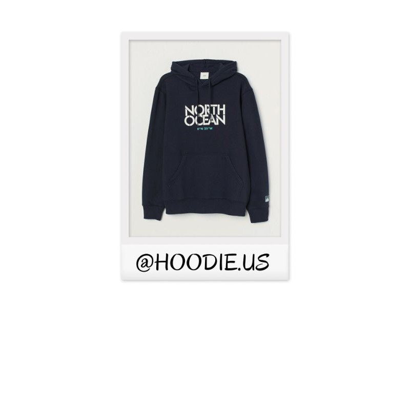 

HOODIE H&M NORTH OCEAN | FULL LABEL & TAG