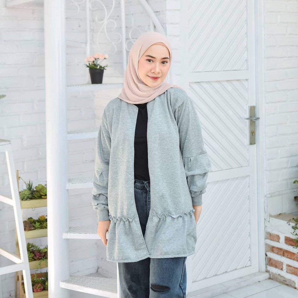 Azura Outher Atasan Wanita Gaya Terbaru Bahan Fleece