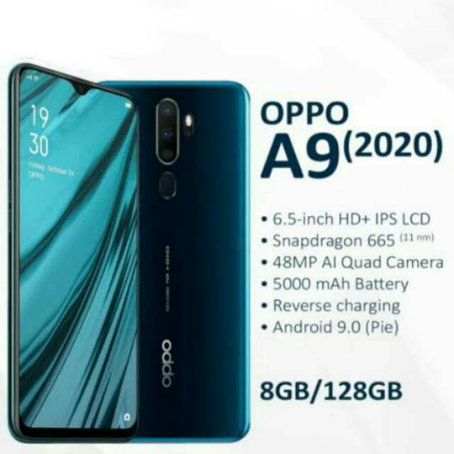Oppo A9 2020 Ram 8GB Rom 128GB