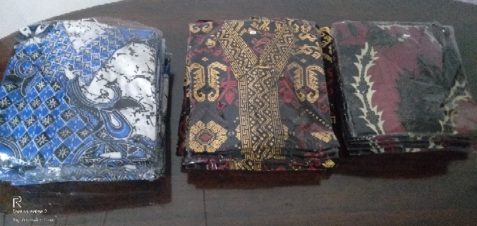 New Arrival Distro Batik Pria Bordir Sogan Hrb026 Batikaf Notoarto Batik Ipnu-ippnu Hem Pria Bel