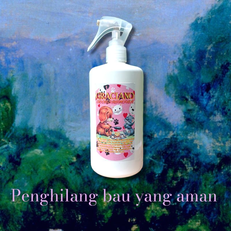 GRCN PENGHILANG BAU KANDANG KOTORAN HEWAN 500ML STAIN ODOR REMOVER , PUP , PESING , MUNTAH , KENCING KUCING , BAU KANDANG PESING APEK,KUCING KELINCI ANJING AMAN