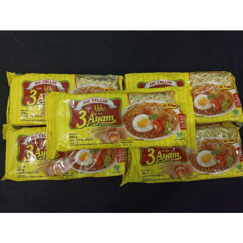 

Mie ayam 3 telor