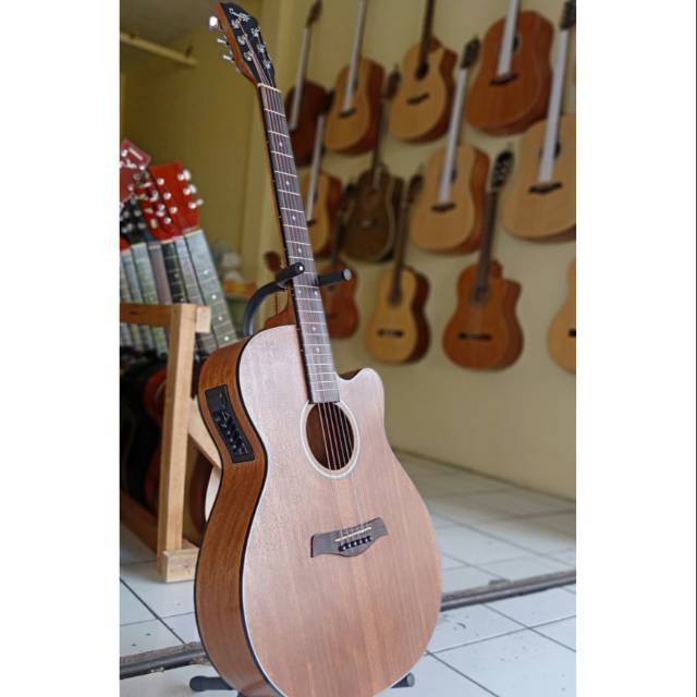 Gitar Akustik elektrik Cowboy gec-235 NS