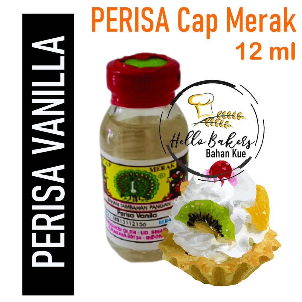 

ESENS CAIR VANILLA 12 ML CAP MERAK / PERISA / RUM / CAP MERAK