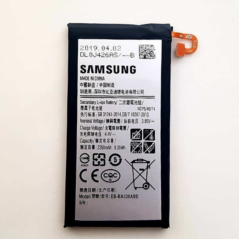 Baterai Samsung A3 2017 Original 100%