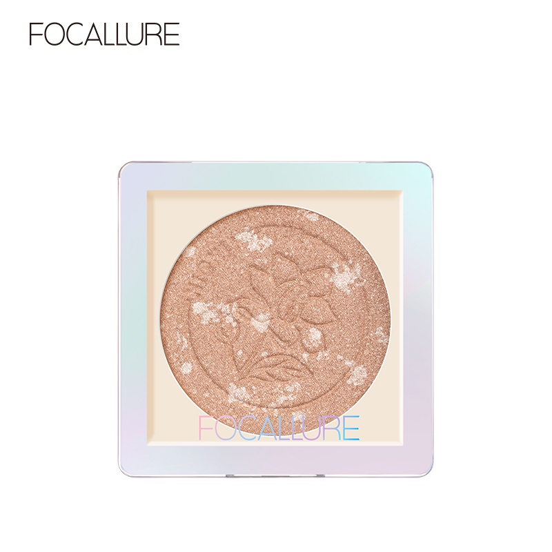 FOCALLURE Face Highlighter Glitter Glow Bedak #JasmineMeetsRose Untuk Wajah FA234