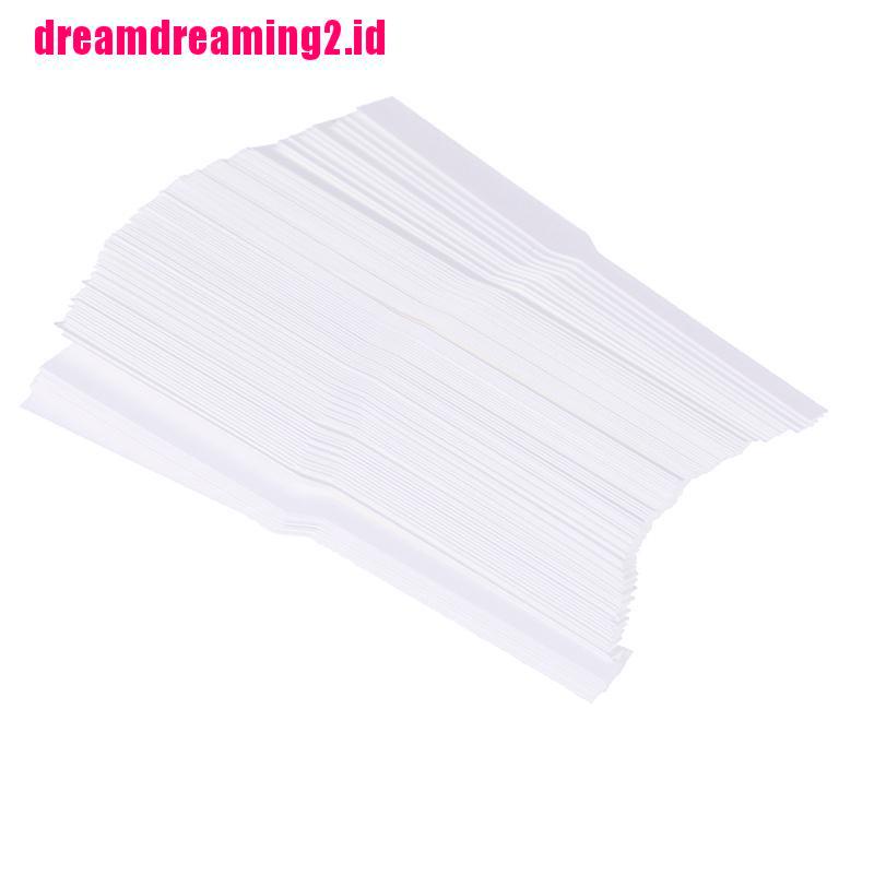 （✔✔❤100pcs Strip Kertas Test 130x12mm Untuk Parfum Aromaterapi Essential Oil