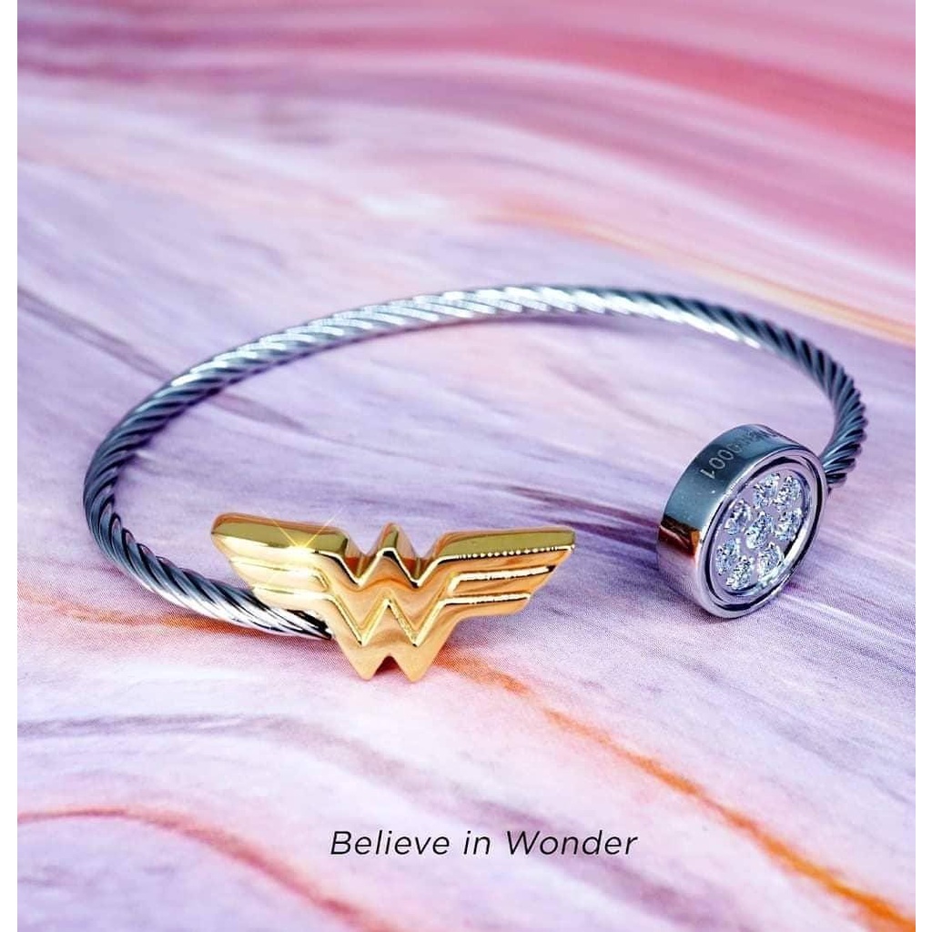 GELANG KESEHATAN QUANTUM PENDANT MODEL ORIGINAL BOX + Model wonder women