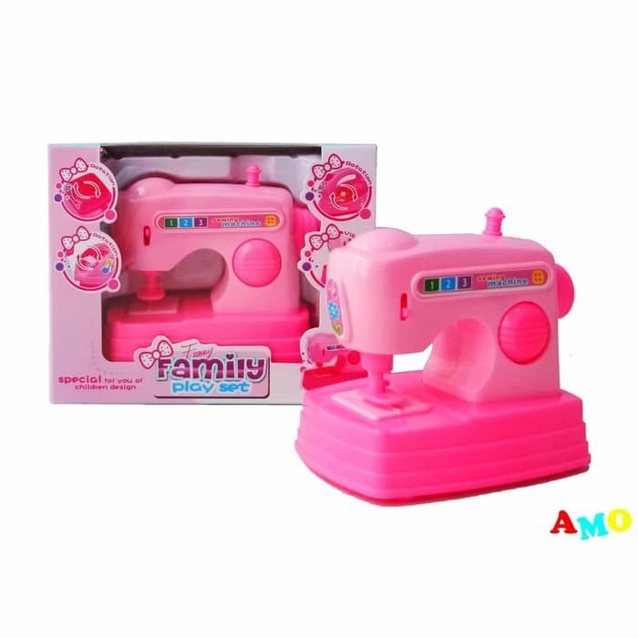Mainan Mesin Jahit Anak Sewing Machine Mainan Menjahit Alat Jahit Anak