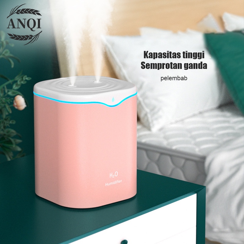 ANQI1888 Pengharum Dan Pelembab Udara / Humidifier Air Aromatherapy Diffuser Night Light