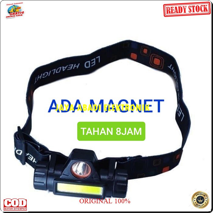 G548 HEADLAMP SENTER KEPALA LED LAMPU PUTIH MAGNET BATERAI BATU CAS CASAN CAHAYANYA TERANG MENGGUNAKAN BATERAI INTERNAL LITHIUM 2000 MAH MULTI UNIVERSAL TAHAN 8 JAM COCOK UNTUK SEMUA KEGIATAN HARGA JUGA CUKUP TERJANGKAU DAN BERKUALITAS TINGGI