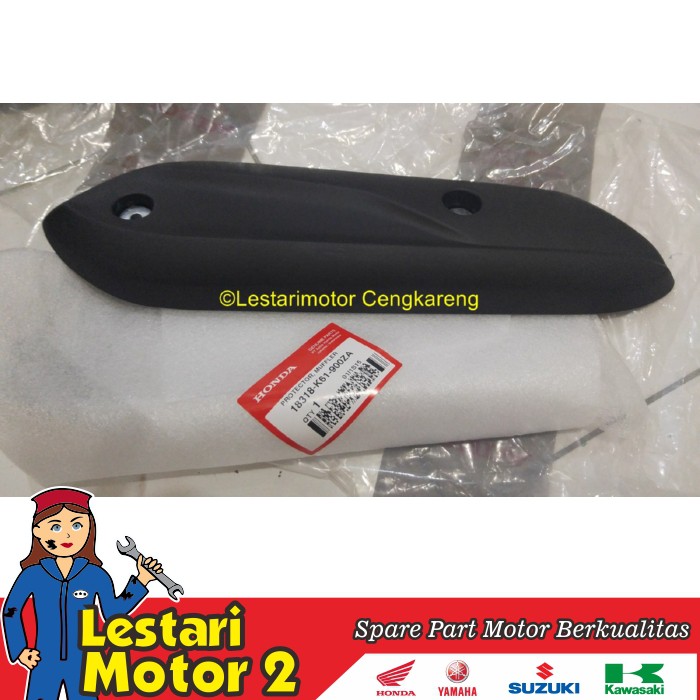 Promo Tutup Knalpot Beat Pop Original Honda