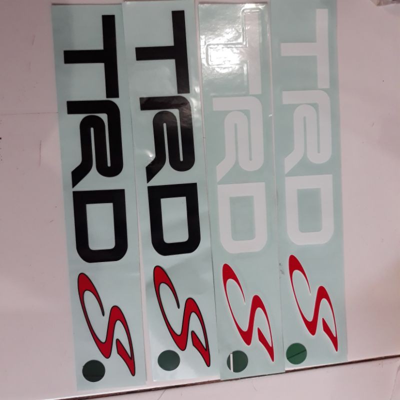 sticker body trd s agya