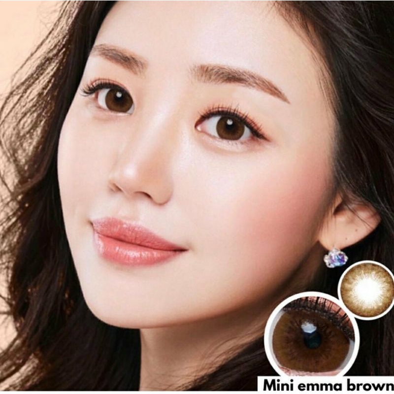 SOFTLENS MINI EMMA GREY BROWN NORMAL MINUS s.d -6.00 DREAMCOLOR