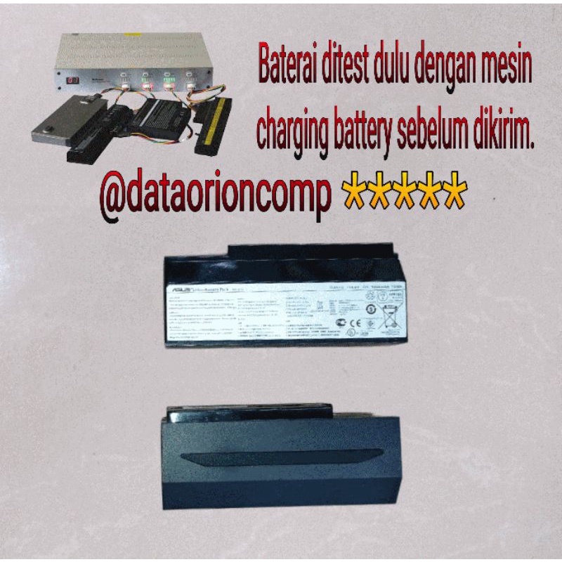 Baterai Battery Laptop ASUS G73H G73 G73SW G73JW G73JX G53 G73J A42-G73