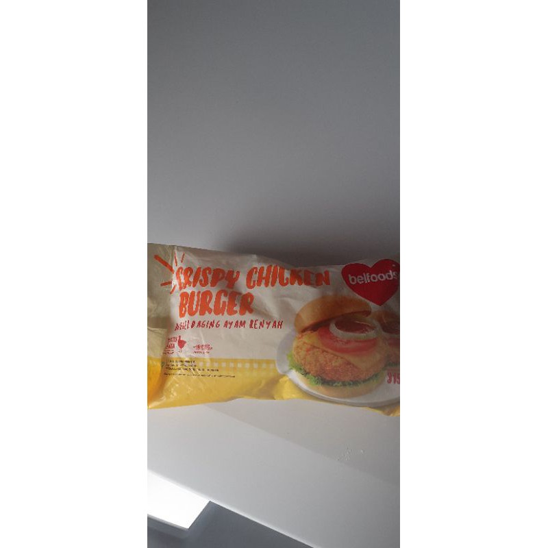 

Belfoods crispy Chicken Burger 315 gr isi 6 pcs