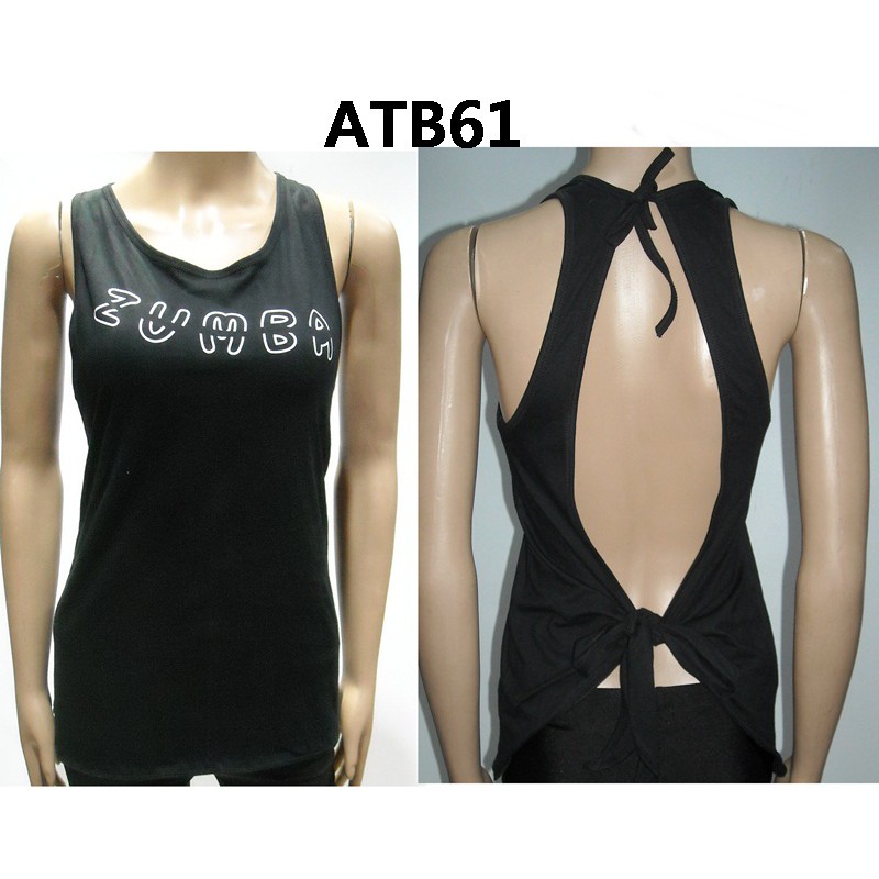 Tanktop senam Zumba Dance Aeobik Yoga kode ATB 61