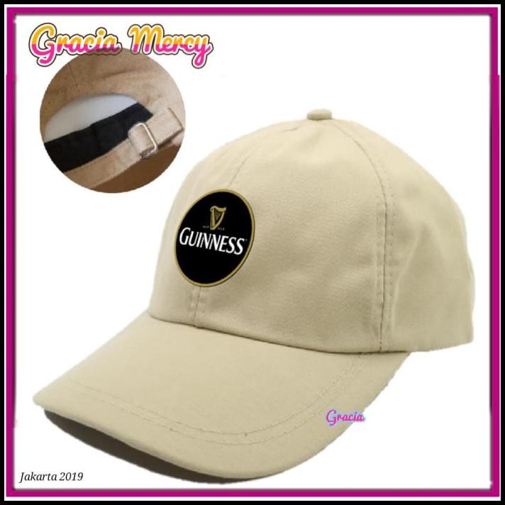Topi Guinness Beer Hitam - Baseball - Snapback - A3