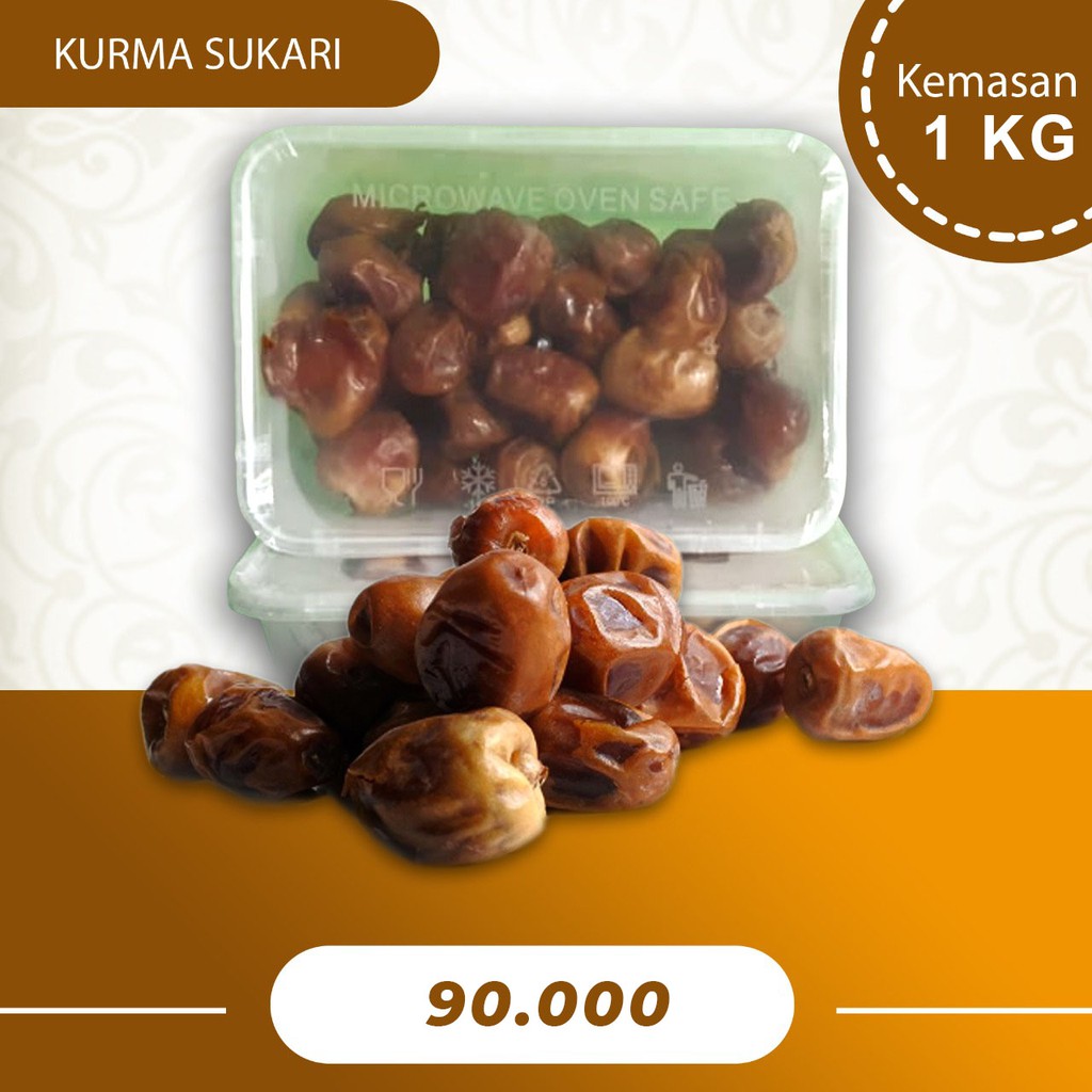 

Kurma Sukari 1 kg legit nikmat fresh