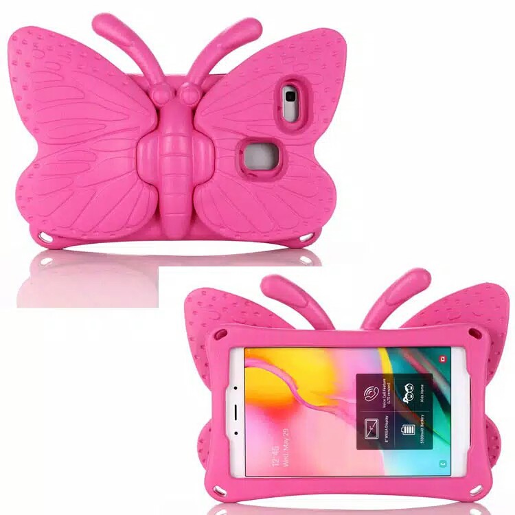 Case Tablet Kids Butterfly Samsung Tab A 8 8.0 inch T290 T295 T297 (Non S Pen)
