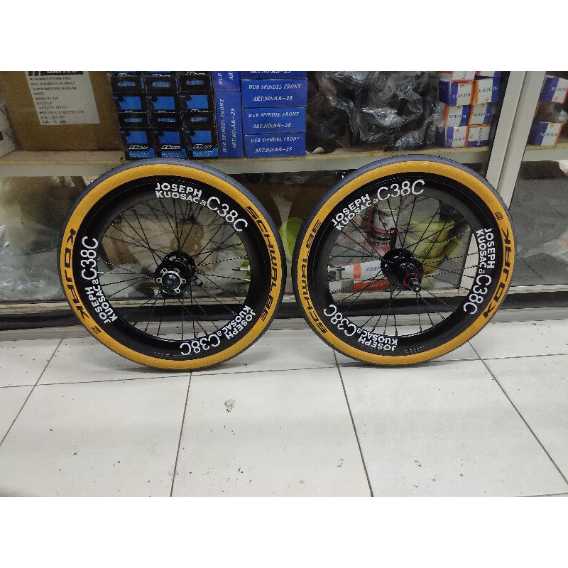 WHEELSET 16 349 JOSEPH KUOSAC BAN KOJAK TANWALL DISC BRAKE