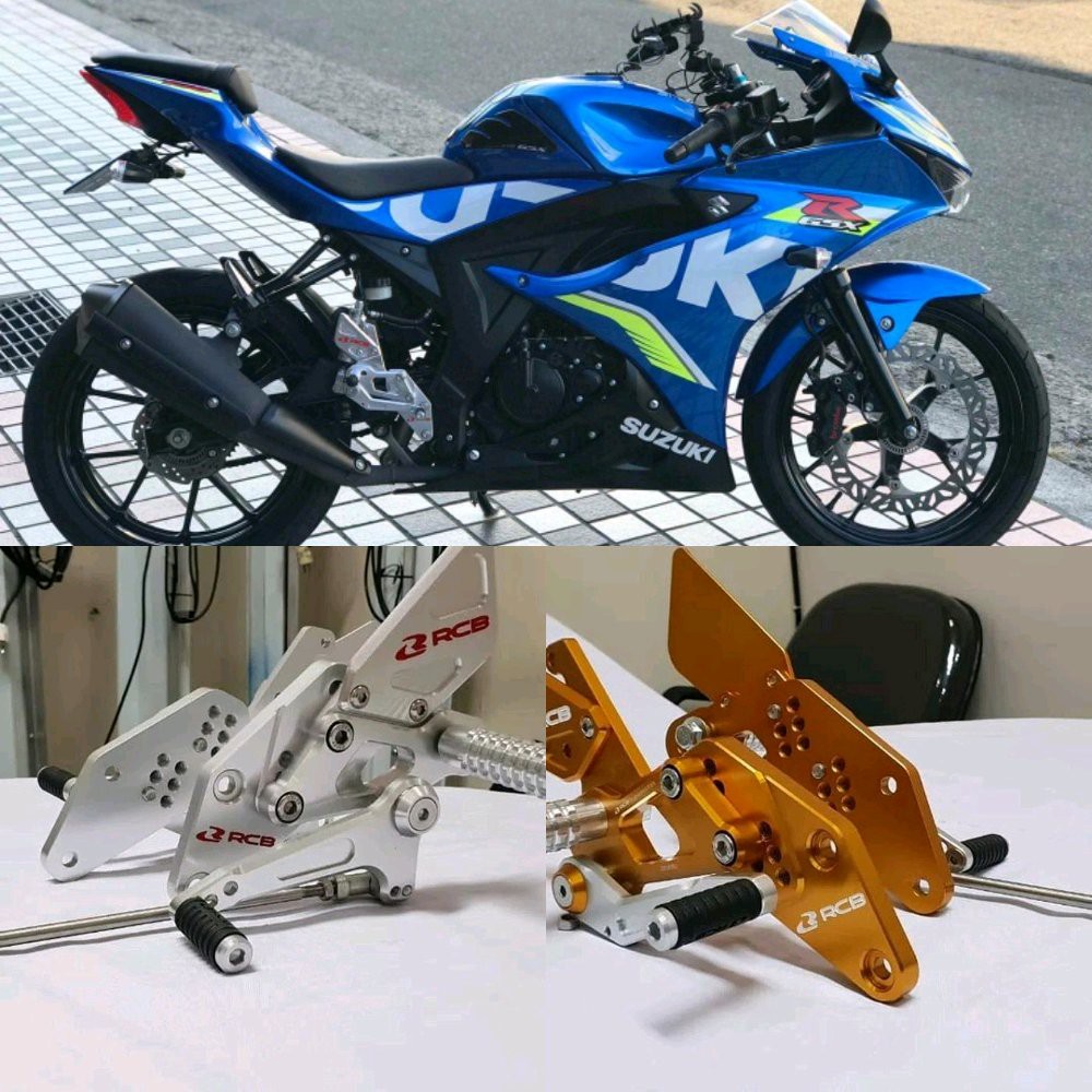 footstep gsx150 rcb foot step underbone gsx 150 footrest  bac 19