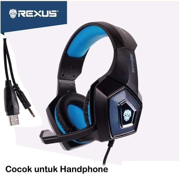 Headset Gaming Rexus F65 Vonix Headphone Head Set Ear Phone F-65