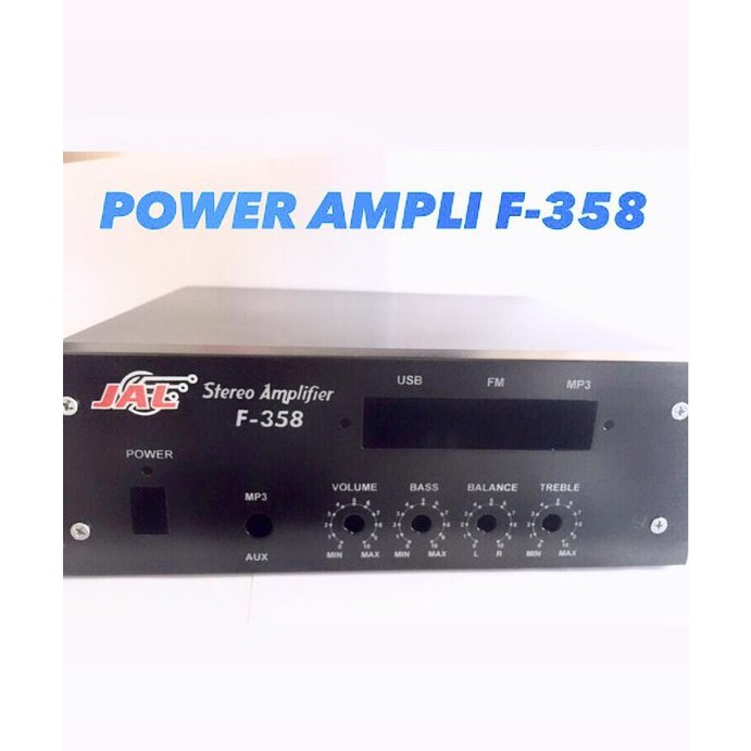 BOX AMPLIFIER POWER AMPLIFIER BLUETOOTH  MULTIFUNGSI KARAOKE,HOME THEATER, USB.