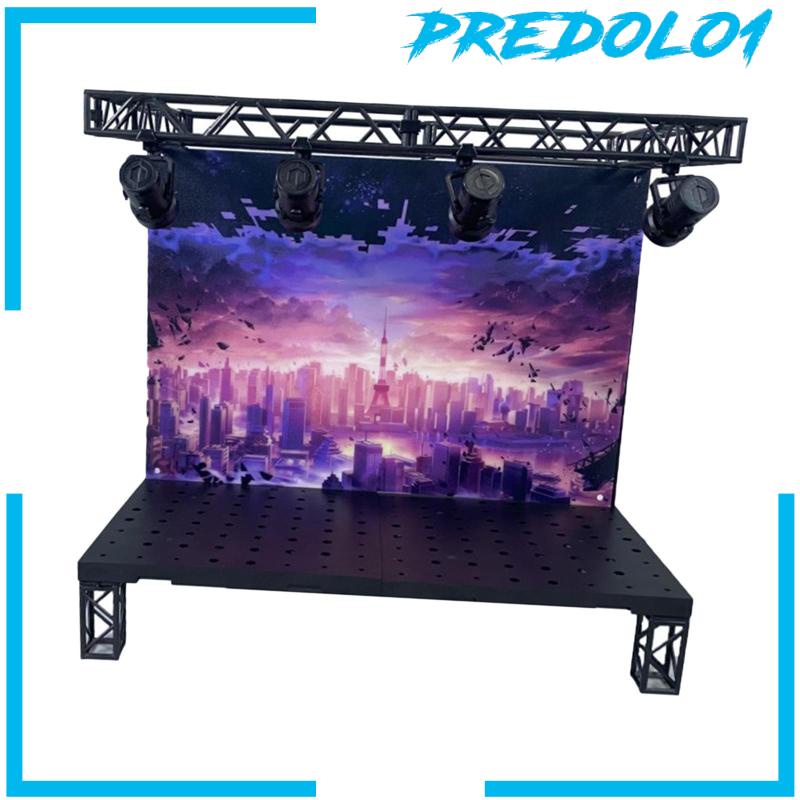 (Predolo1) Stand Base Proyektor Multi Warna Untuk Gundam