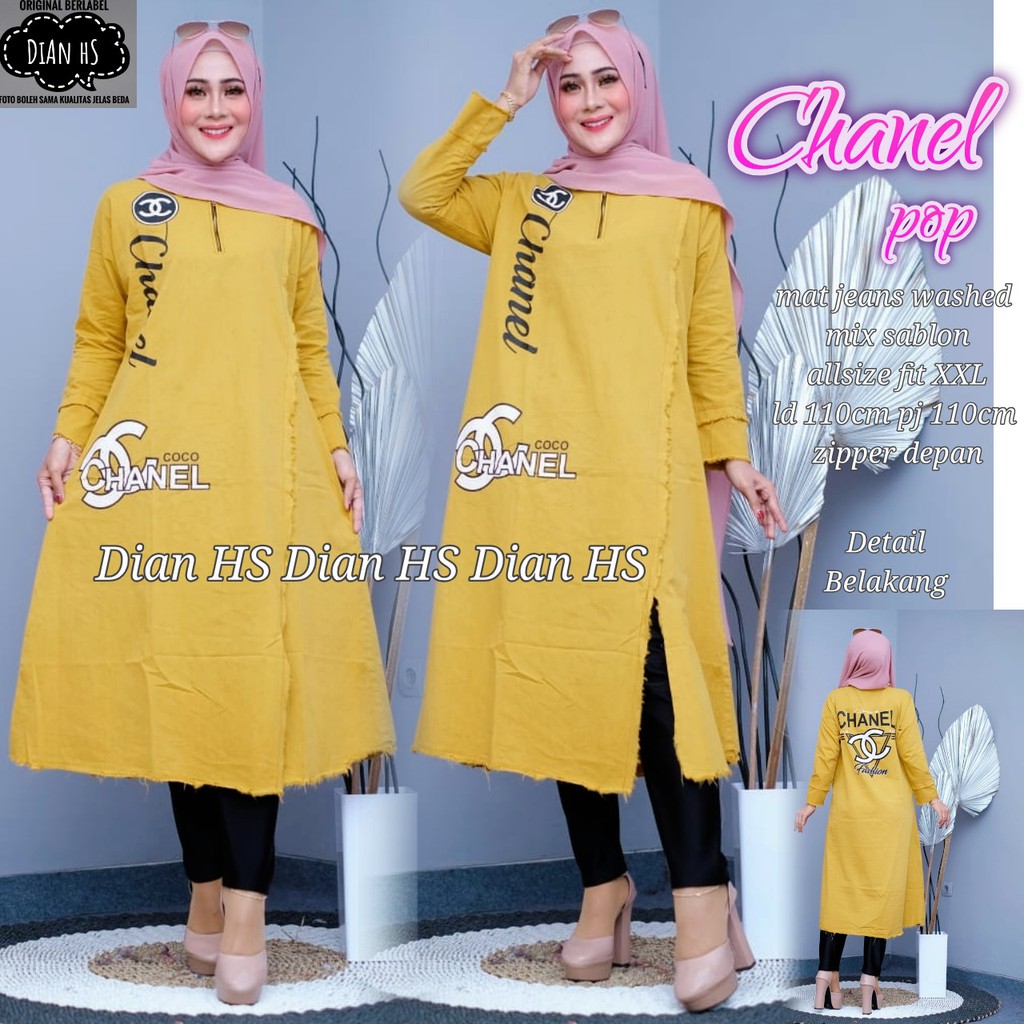 BAJU WANITA CHANEL POP
