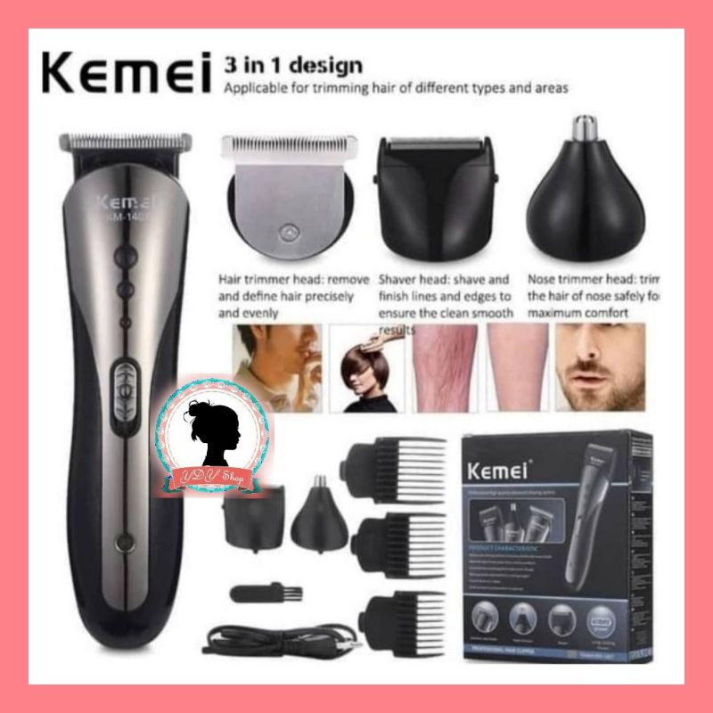 Alat cukur Kumis Jenggot Kemei