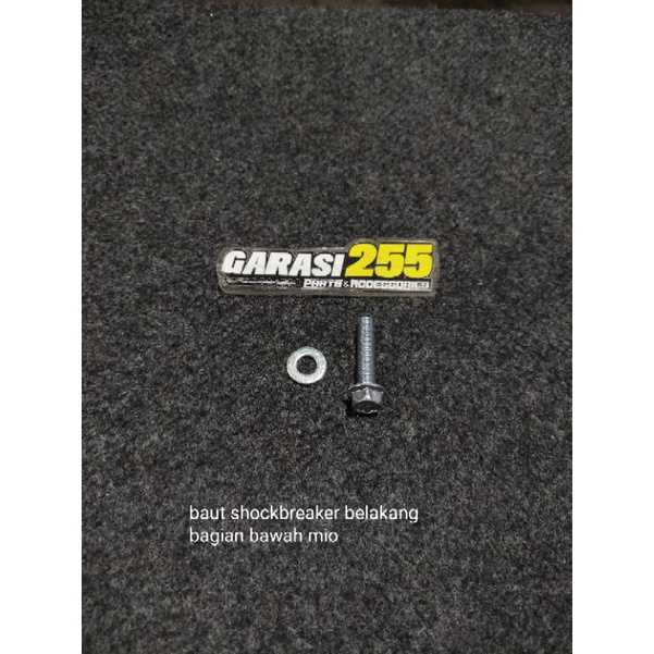 baut baud shock shockbreaker shokbreker belakang mio fino soul dll
