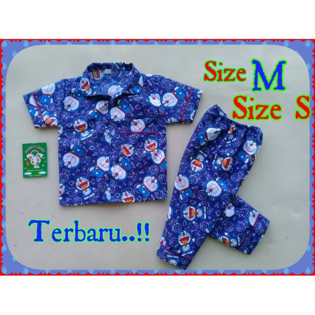 PIYAMA ANAK/BAJU TIDUR BAYI Size S 6-12 bulan. Size M 1-2 tahun TerBaru8