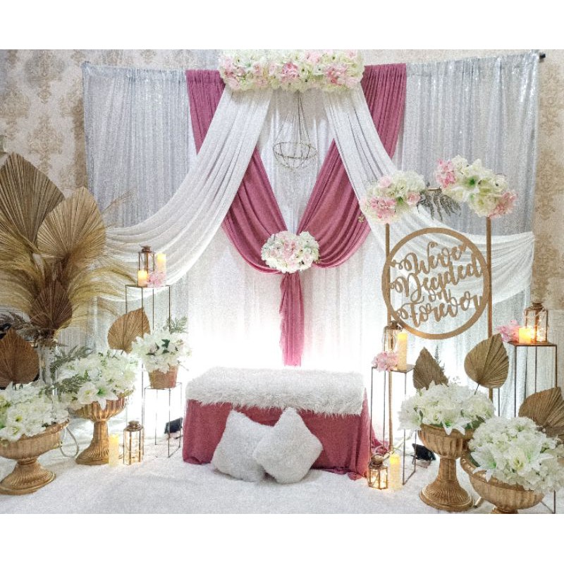 DP Sewa Backdrop Akad Nikah