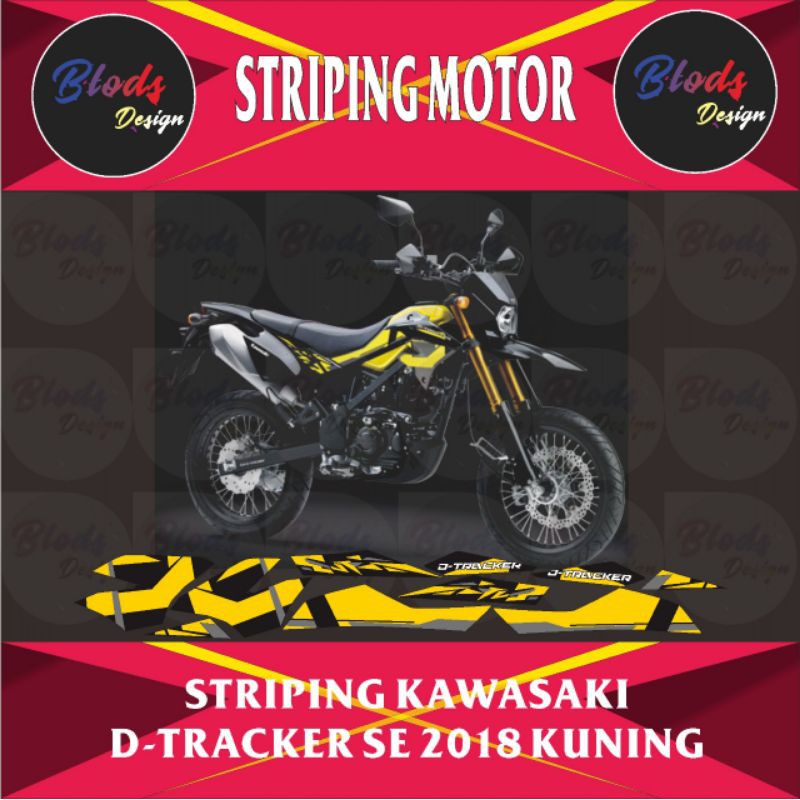 Striping Dtracker Kuning SE 2018