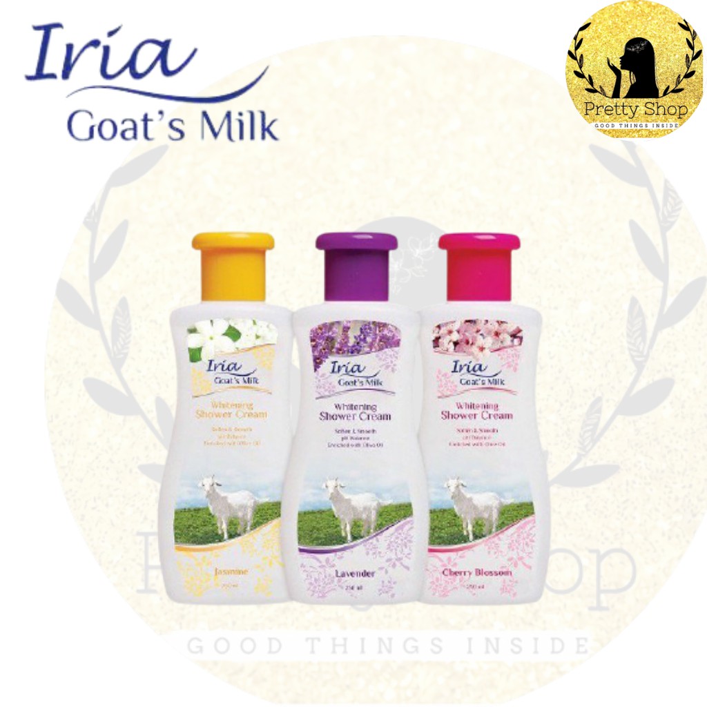 Victoria iria goat's milk shower cream 250ml