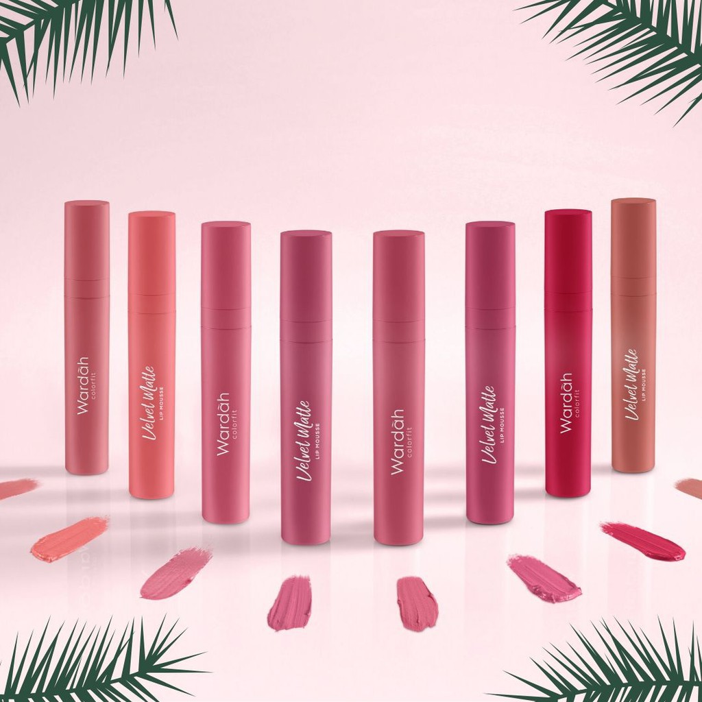 WARDAH Colorfit Velvet Matte Lip Mousse / Lipcream  by AILIN