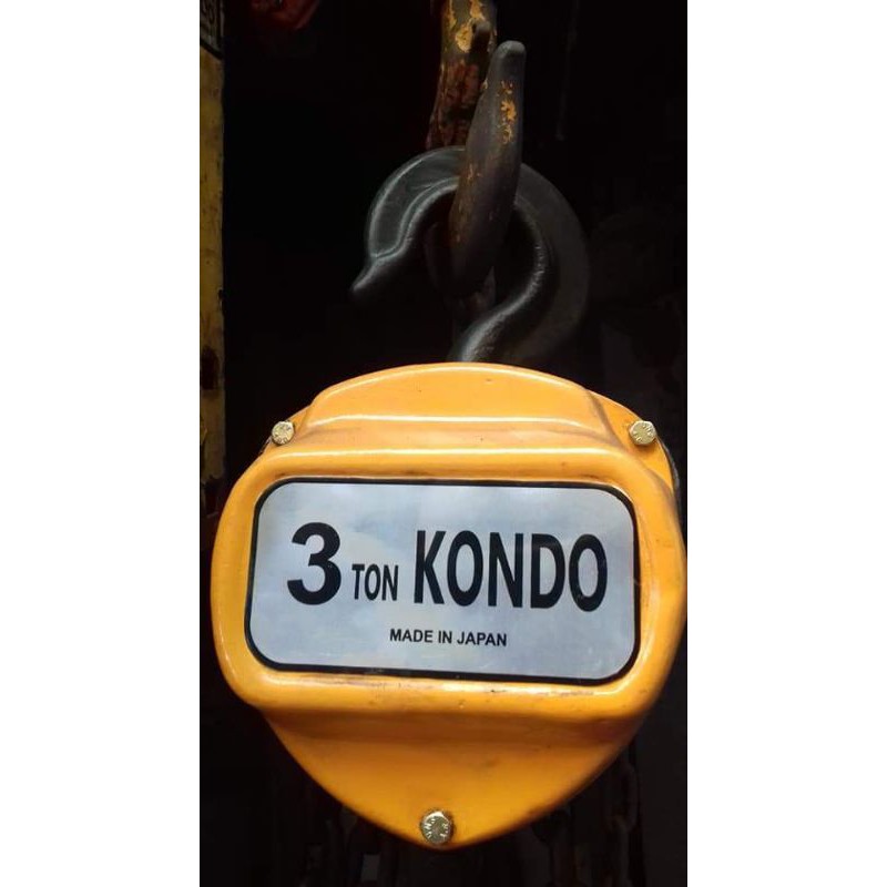 chain block 3 ton kondo