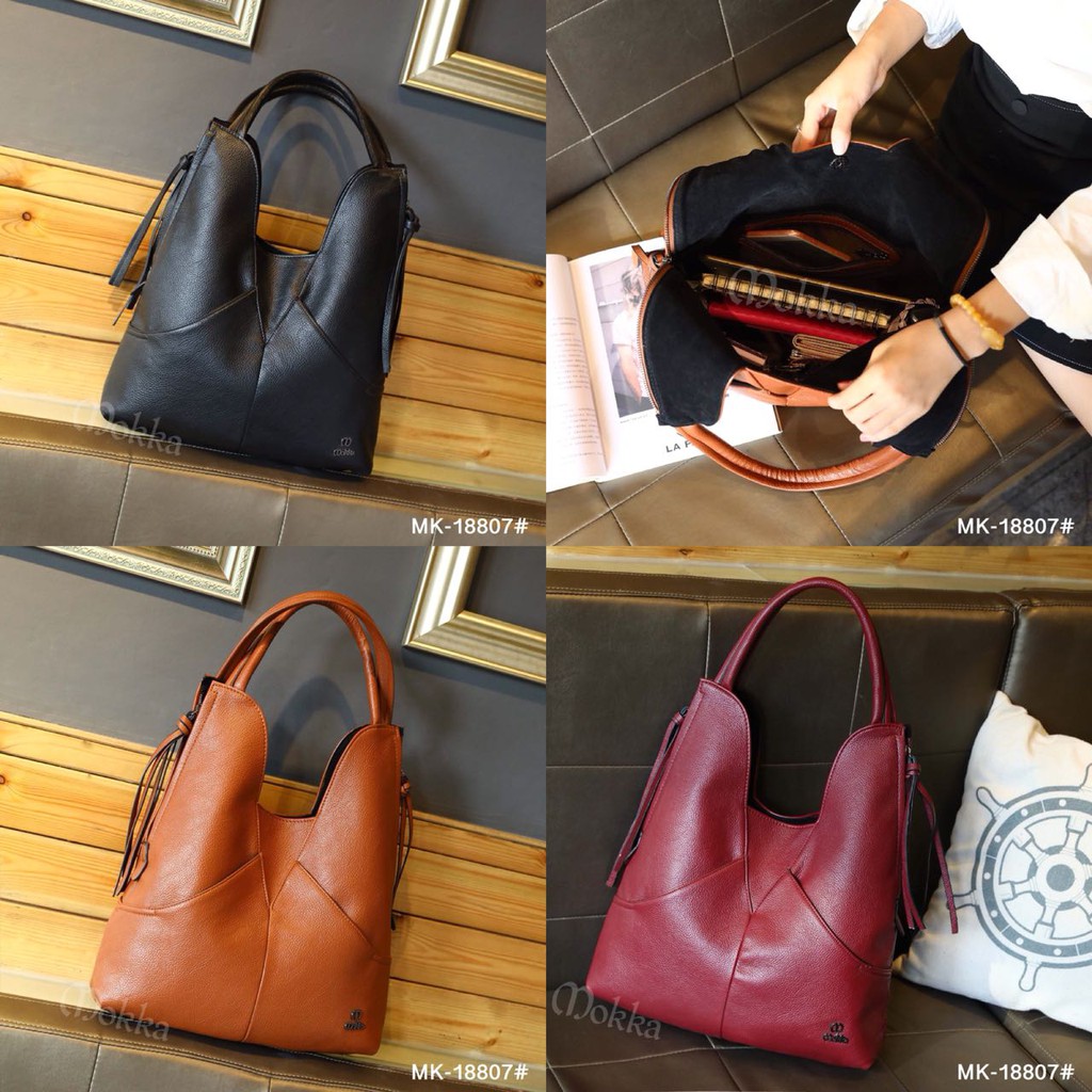 Mokka Acelin MK-18807 VAL SHOULDER BAG TAS IMPORT TAS WANITA IMPORT BAG TAS BAHU TAS BATAM