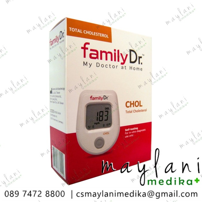 FAMILY DR TOTAL CHOLESTEROL METER / ALAT TES KOLESTEROL FAMILY DR CHOL