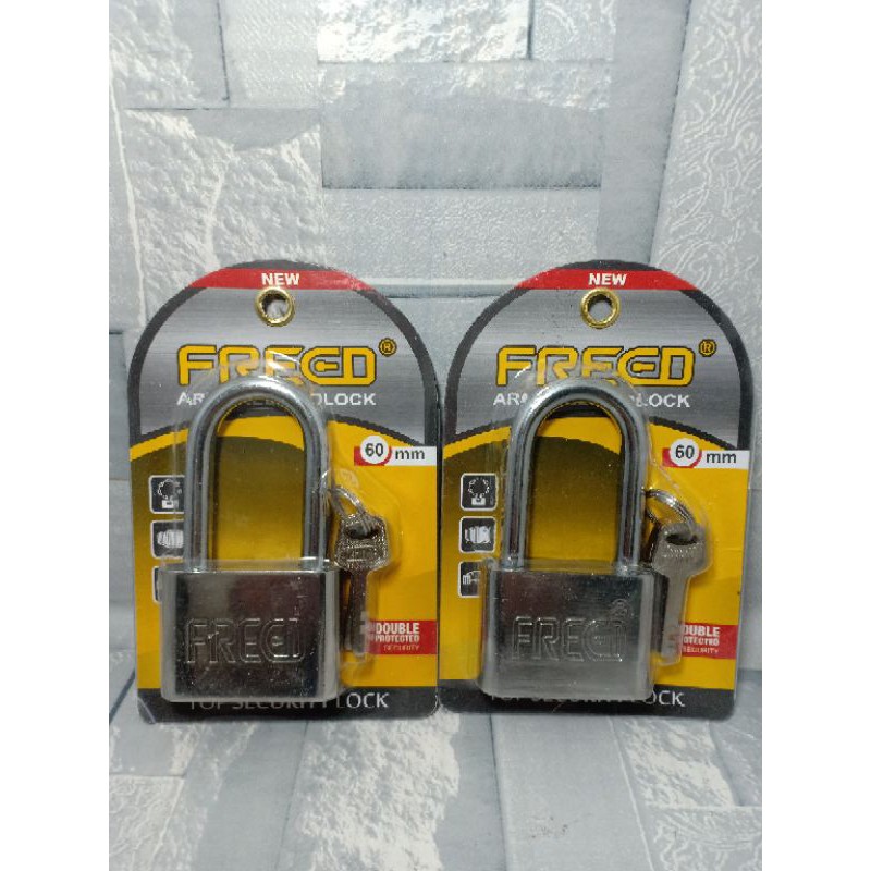 Gembok Rumah Pagar Gembok Motor 60mm