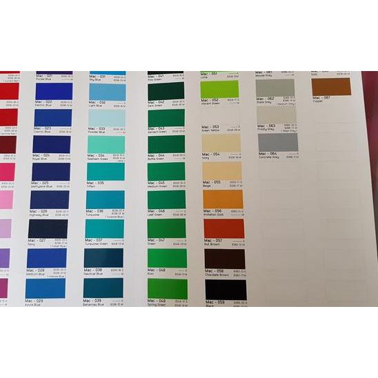 

✮ Sticker MACTAC 8300 Matte (alternatif Oracal 8500 Transluscent) ✫