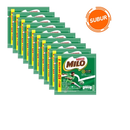 

MILO ActivGO Renceng isi 11 Sachet @22gr