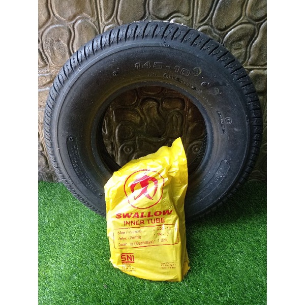 Ban ring 10 depan luar dalam, atv, suzuki truntung, minijeep, 145-10