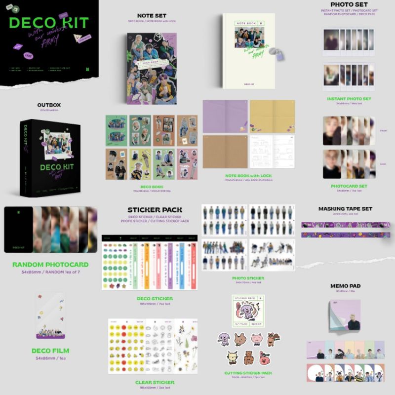 [PO] DP Deco Kit BTS