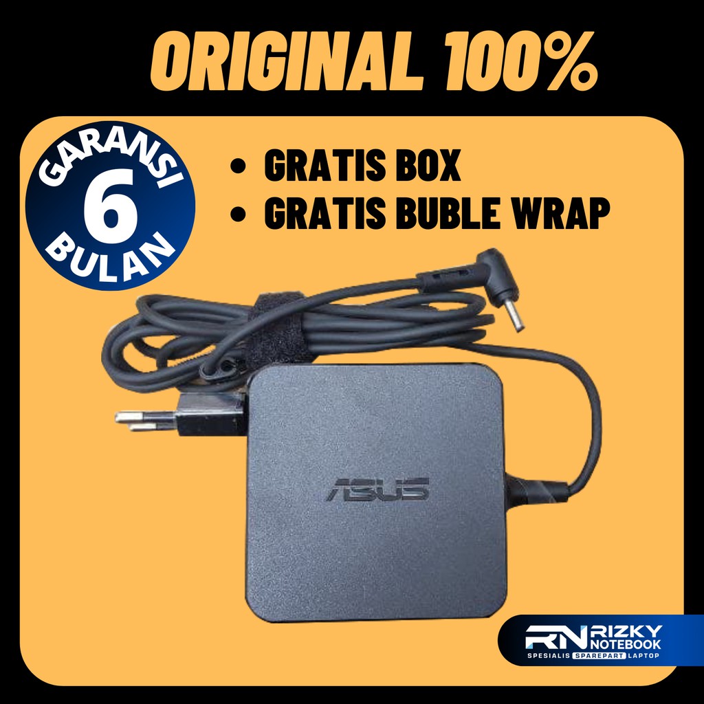 CHARGER ADAPTOR LAPTOP ORI ASUS X441 X453 A407U A407UA A407UF X441SA X453M X453M A412 X409 A409