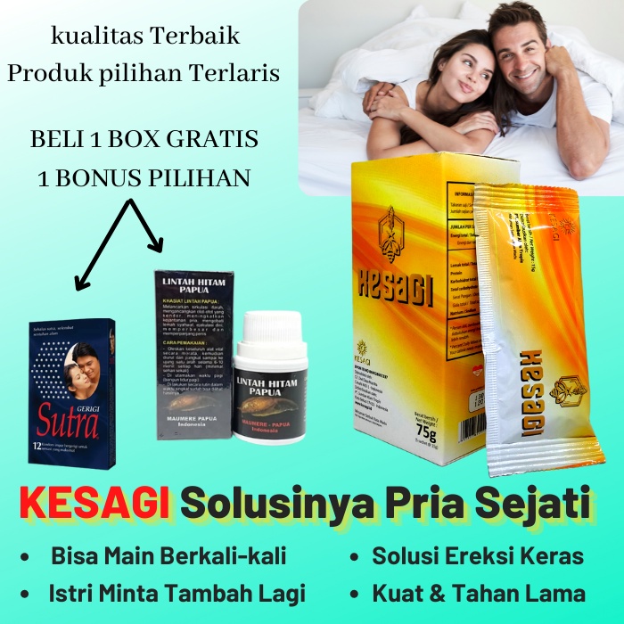 Obat Kuat di Apotik Kimia Farma KESAGI SUPLEMEN STAMINA HERBAL Khusus Pria Dewasa Madu KOSAGI/KASOGI