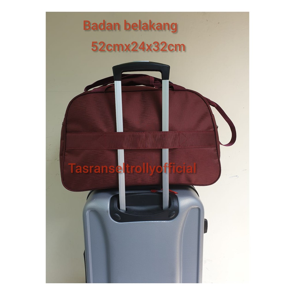 Tas Pakaian Travel Bag Polo Interclub 52x24x32cm ukuran sedang 100%original