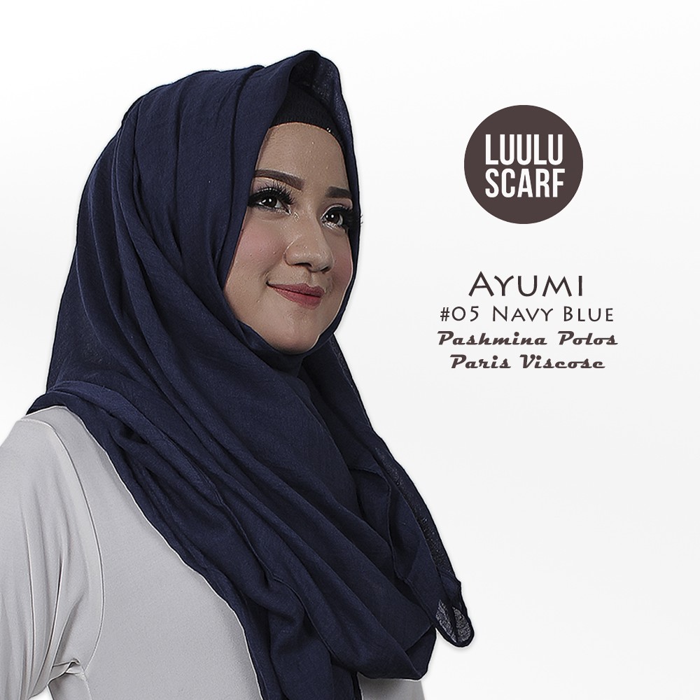 Pashmina Polos Paris Viscose - AYUMI by Luulu Scarf-7
