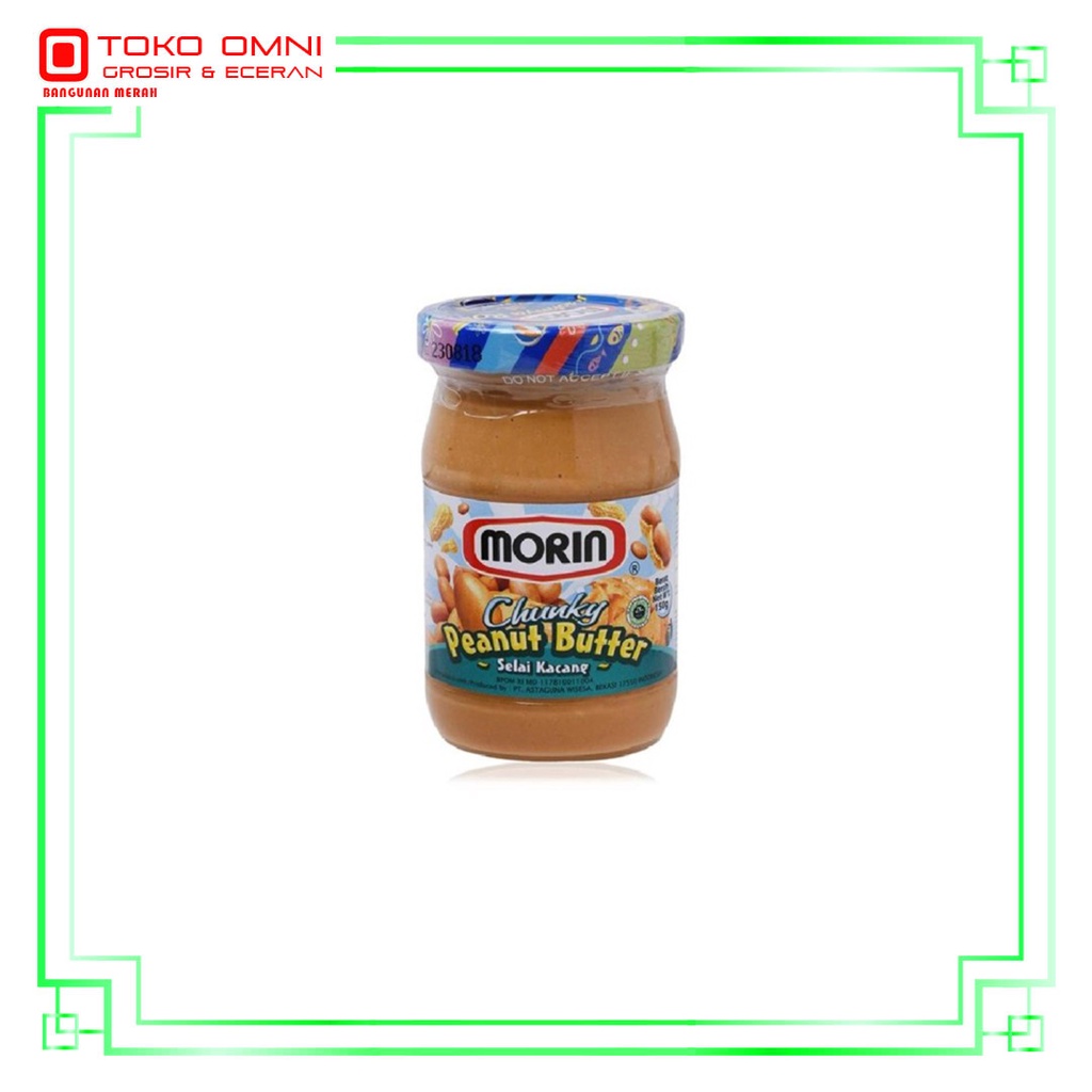 

MORIN PEANUT BUTTER CHUNKY 150 GR